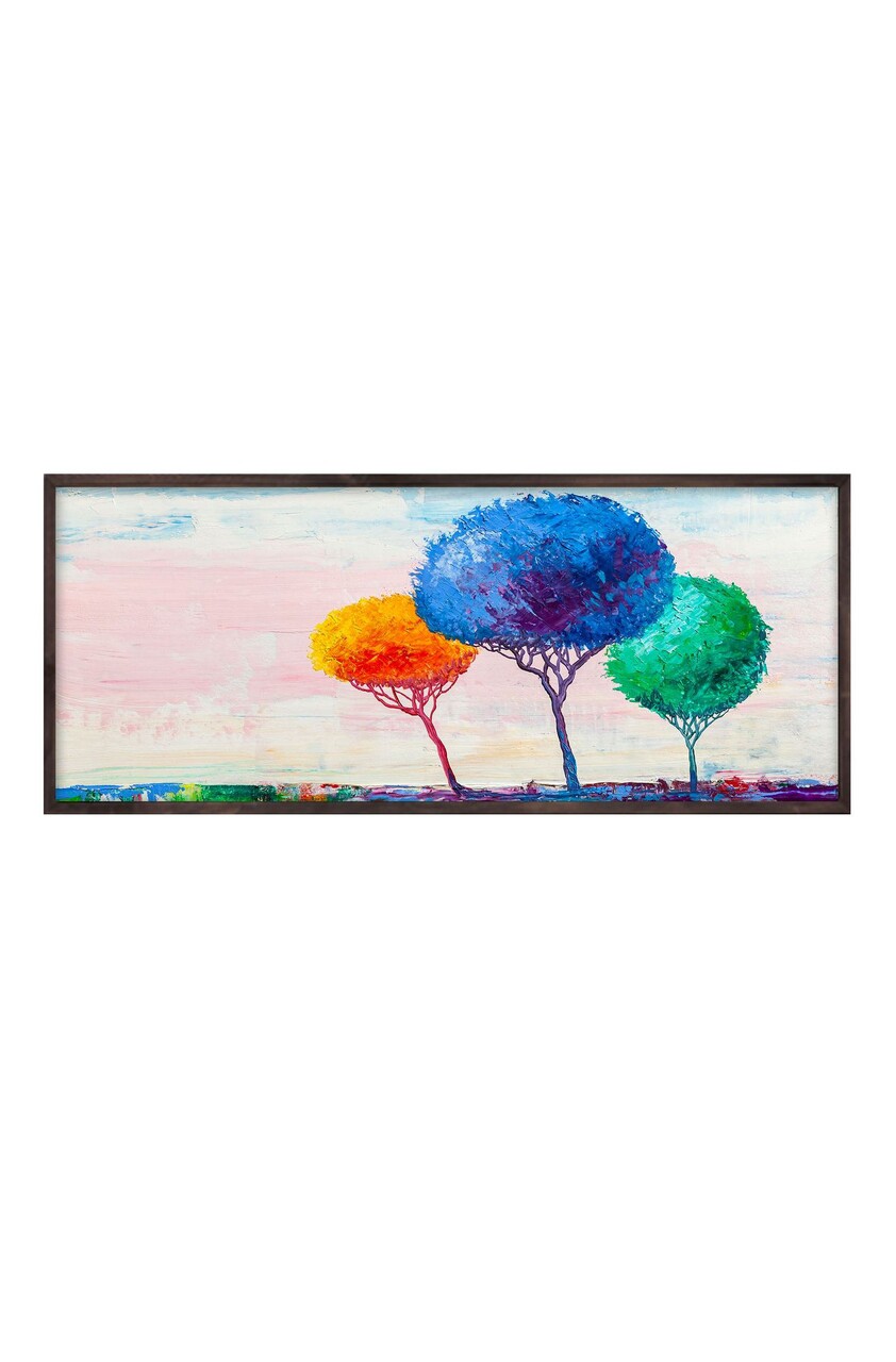 Tablou decorativ, Artsmdfyty49-7033, Vopsea: 100% MDF (grosime: 2,7 mm), Multicolor - view 2