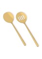 Set de servire (2 piese), L'essentiel Maison, 742TMA4107, Lingură pentru sos: 25 cm, Auriu