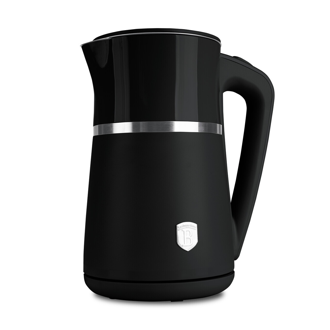 Ceainic electric cu pereti dubli Berlinger Haus, Matte Black, 21.6x15.5x26.2 cm / 1.7 L, plastic/inox, negru mat - imagine 2