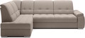 Coltar extensibil stanga 3 locuri ELTAP, LT-18SO, Sado, 272x192x95 cm, lemn/poliester, bej deschis