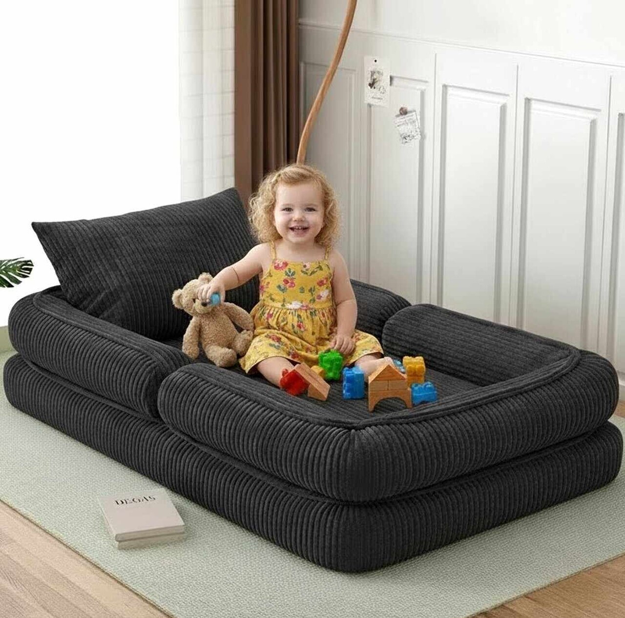 Dormitor lângă pat, Atelier del Sofa, 326NYR1123, Fumuriu