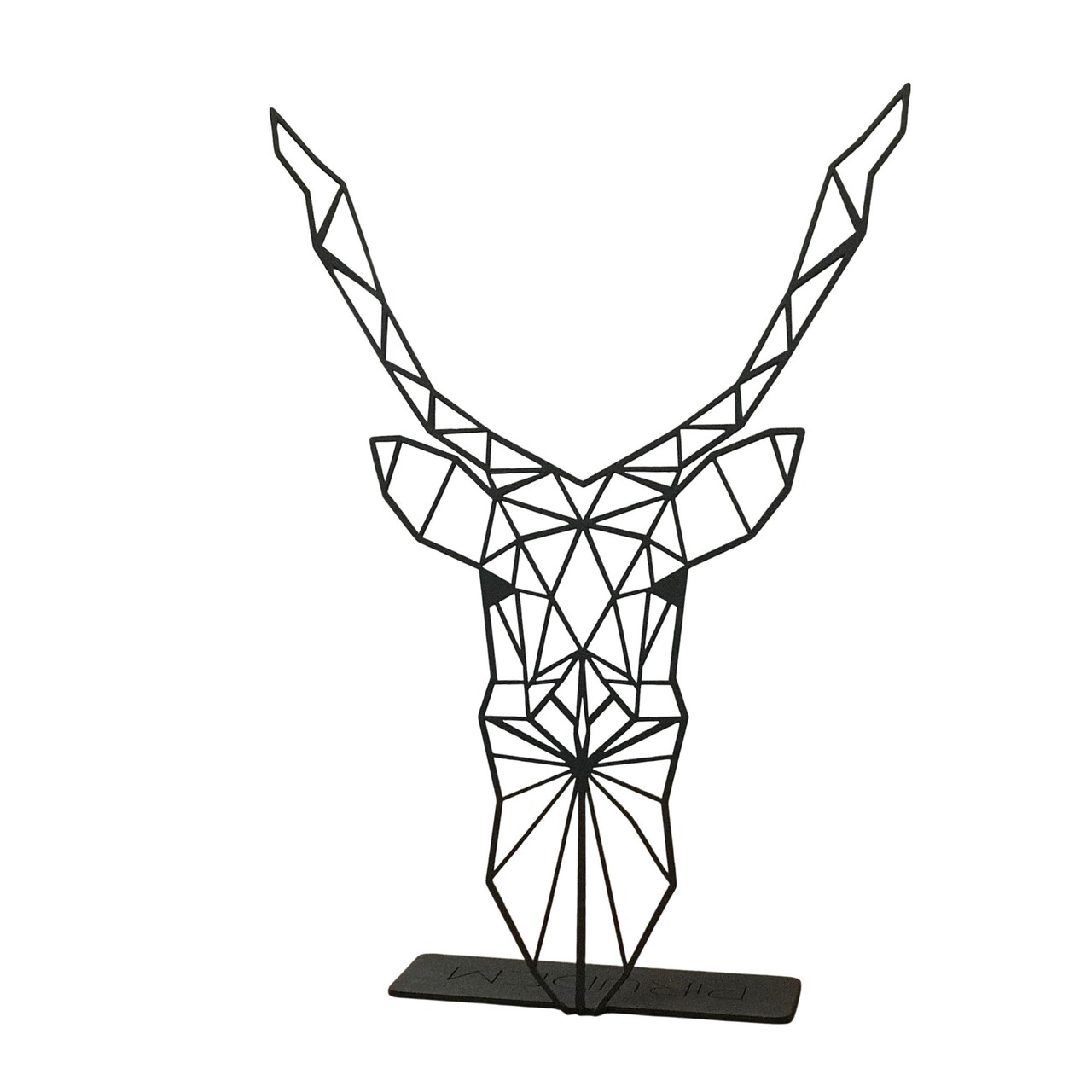 Decoratiune, Geyik Pod, 20x30 cm, Negru - imagine 2