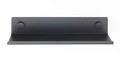 Raft depozitare condimente Jet, Wenko, 40x12x7.5 cm, metal, negru