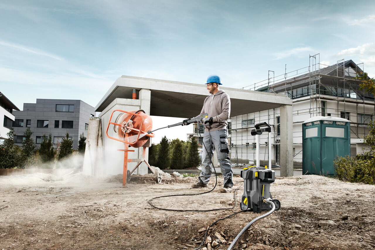 Aparat de spalat cu presiune profesional HD 5/11 P Plus, Karcher, gri — imaginea 3