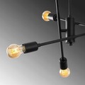 Lustra, Tatum, 584TTM1226, Metal, Negru