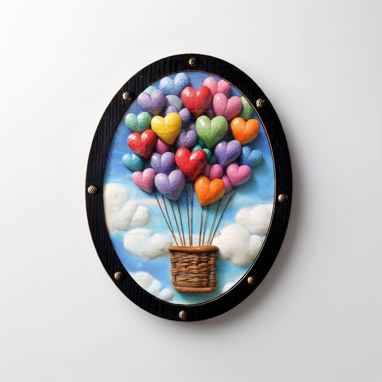 Decoratiune de perete, ALQ126-M, Imprimat UV, Multicolor — imaginea 3