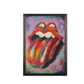 Tablou decorativ, Rollıng Stone XL, Lemn, Lemn, Multicolor
