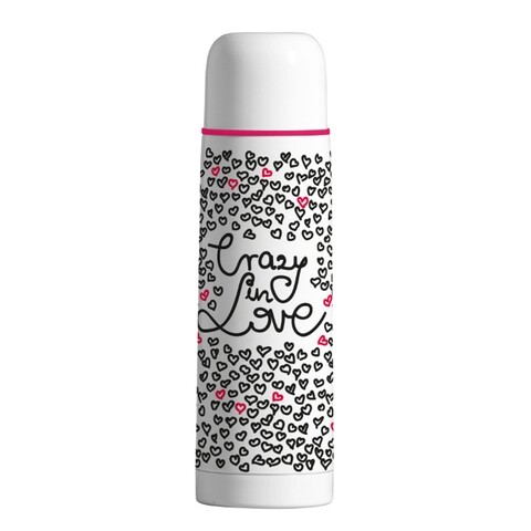 Termos crazy love, ambition, 500 ml, inox