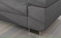 Coltar extensibil stanga 4 locuri ELTAP, Armd-21, Armando, 289x203x85 cm, lemn/poliester, gri/multicolor