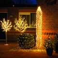 Instalatie Micro LED Cascade lights flashing effect, Lumineo, 90 cm, 320 LED-uri, lumina calda