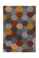 Covor Munro Rust Multi, Flair Rugs, 160x230 cm, lana, multicolor