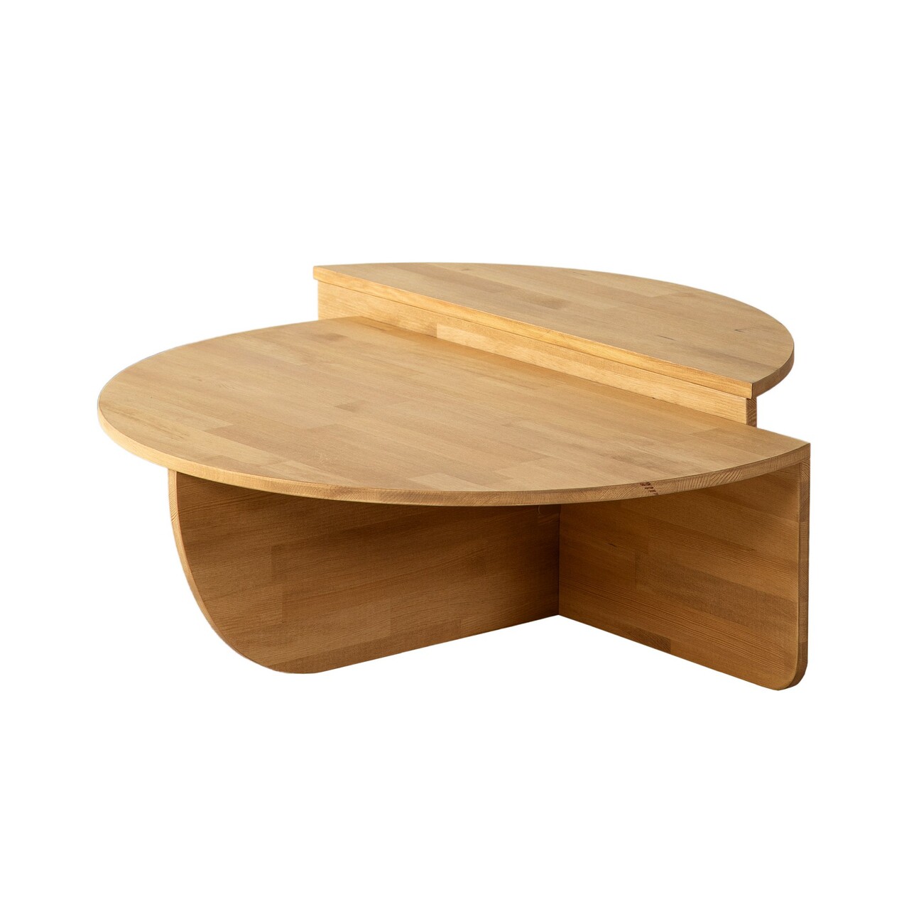 Set masuta de cafea, Neostill, Podium Wood, 100% LEMN MOLID DE PIN, Stejar