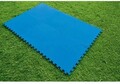 Set 9 placi pentru pardoseala Bestway Puzzle, 50x50 cm, polietilena, albastru