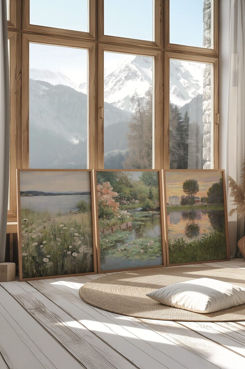 Set de pictură decorativă, Ç-300873, Sticla PVC, Multicolor — imaginea 2