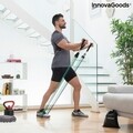 Set 3 benzi de rezistenta cu accesorii si ghid de exercitii, Tribainer InnovaGoods, latex