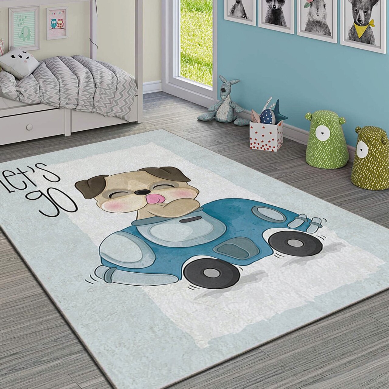 Covor HMI KDC-49 100x140 cm Poliester Multicolor