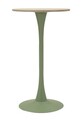 Masa de bar Alaska, Mauro Ferretti, 60x106 cm, MDF/fier, verde