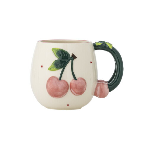 Cana, Bloomingville, Berrie, 10x9 cm, 420 ml, ceramica, roz