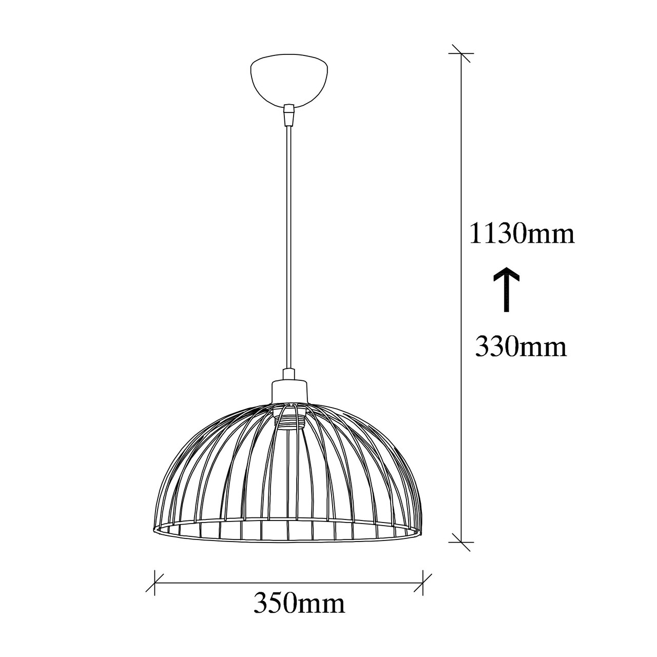 Lustra, Tatum, 584TTM1463, Metal, Vintage - 2 | YEO