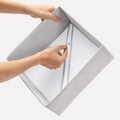 Set 6 organizatoare pentru sertar, Rayen, poliester, gri