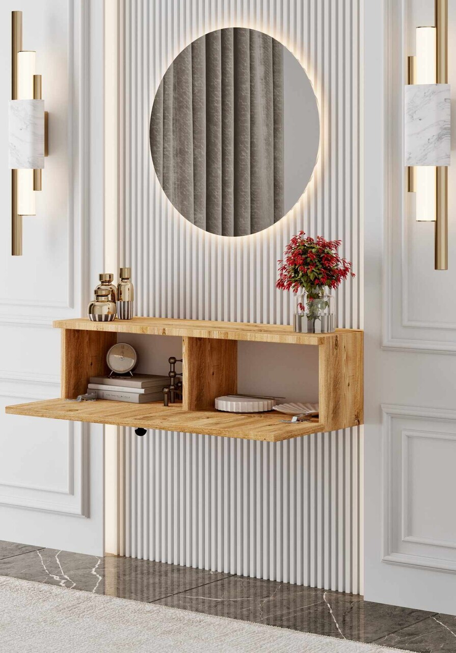 Bufet, Hanah Home, Mimosa 50, 50x26x22 cm, MDF, Maro - view 3
