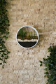 Decoratiune de perete, Beach Plum, Metal, Fier, Roz / Alb / Verde / Alb