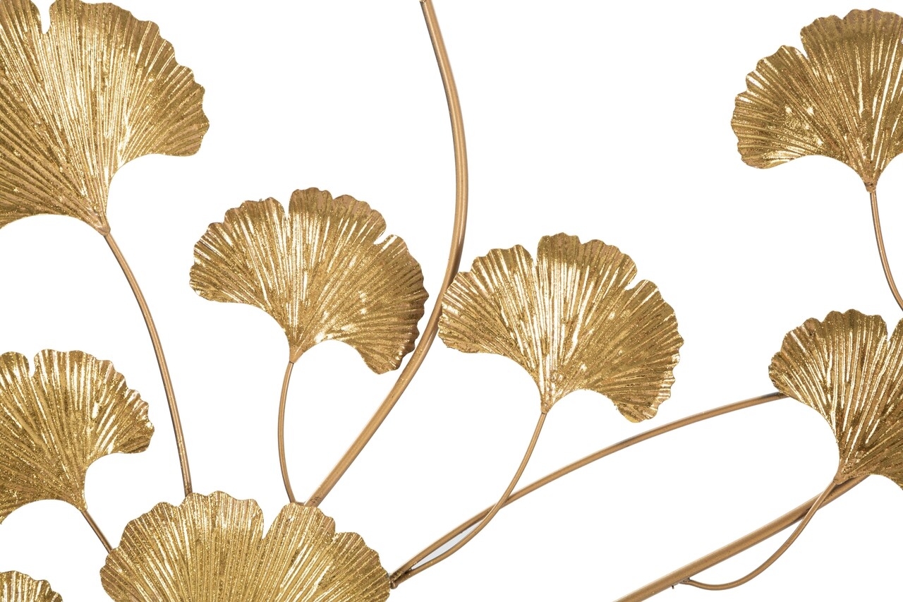Decoratiune de perete Little Leaf, Mauro Ferretti, 115.5x90 cm, fier, multicolor