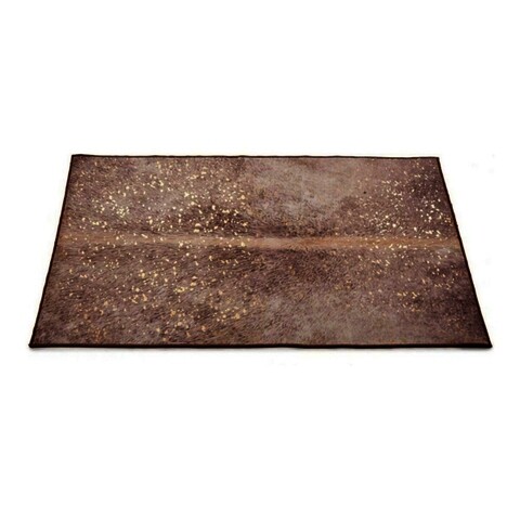 Covor Ethan, Gift Decor, 133 x 190 cm, poliester, maro/alb Covoare