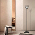 Lampadar, Tatum, 584TTM1522, Metal, Negru