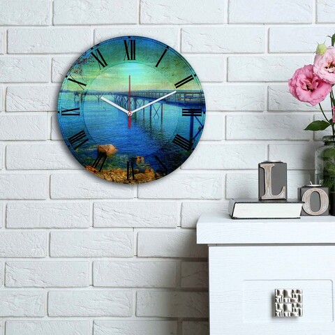Ceas de perete, 3030ms-016, mdf, ø30 cm, multicolor