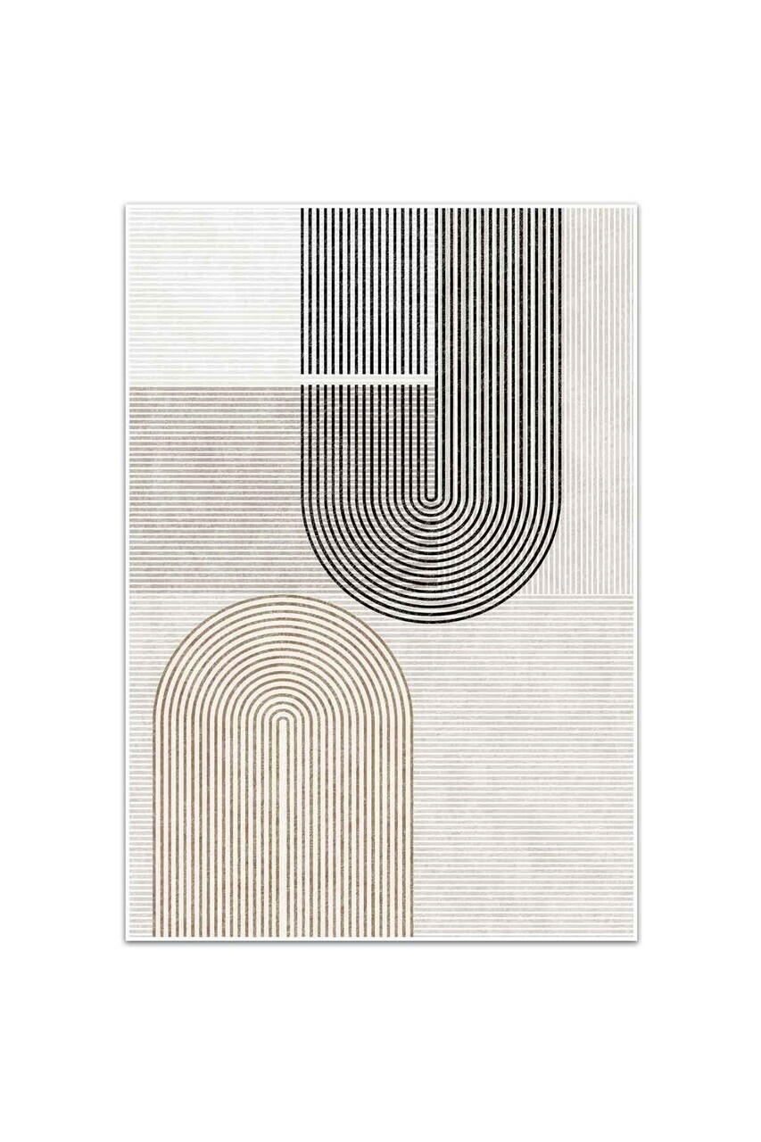 Covor, CLR-7367-HALI-14, 140x200 cm, Poliester, Multicolor — imaginea 2