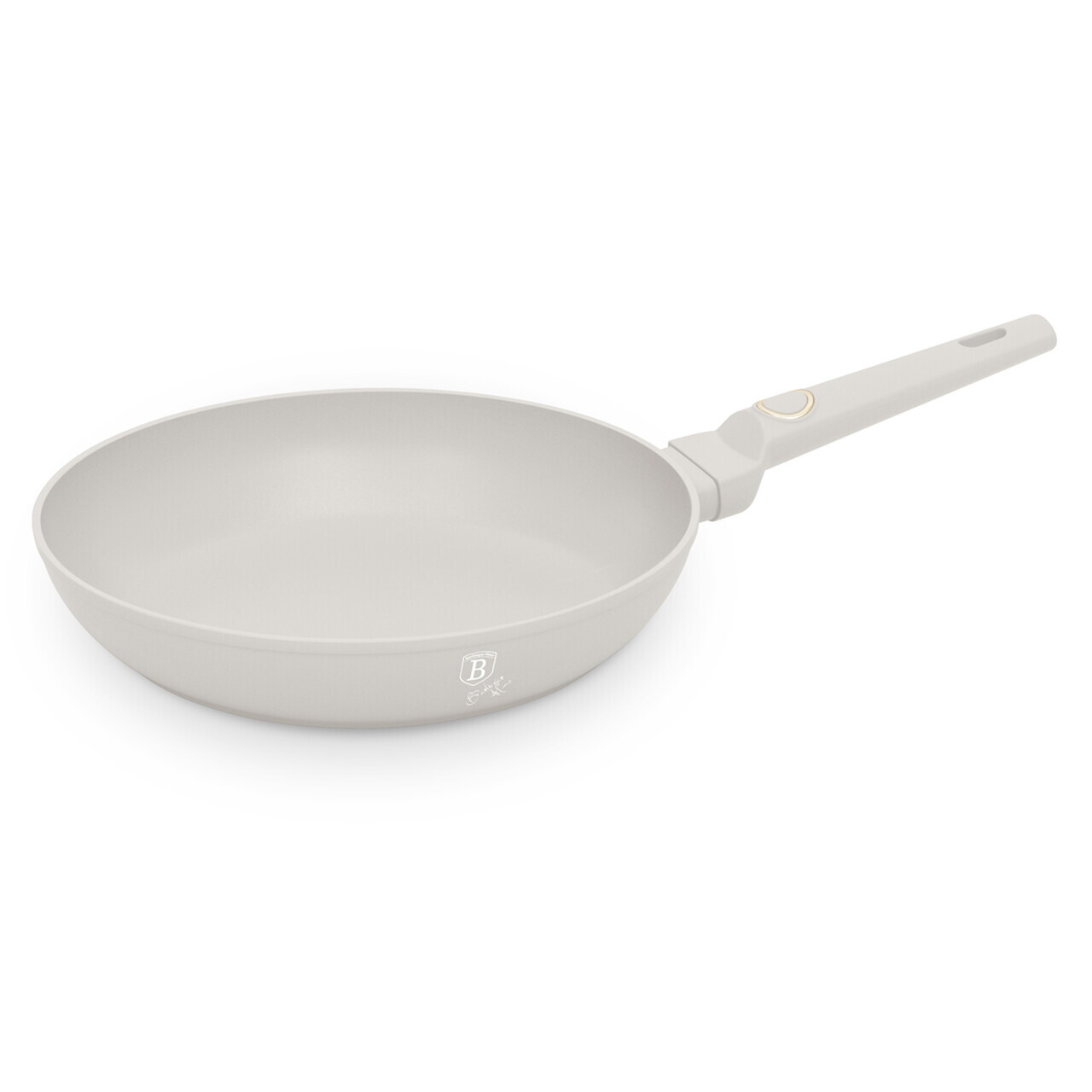 Tigaie Berlinger Haus, Sahara, 28 cm, 2.4 L, aluminiu forjat, crem mat - imagine 2