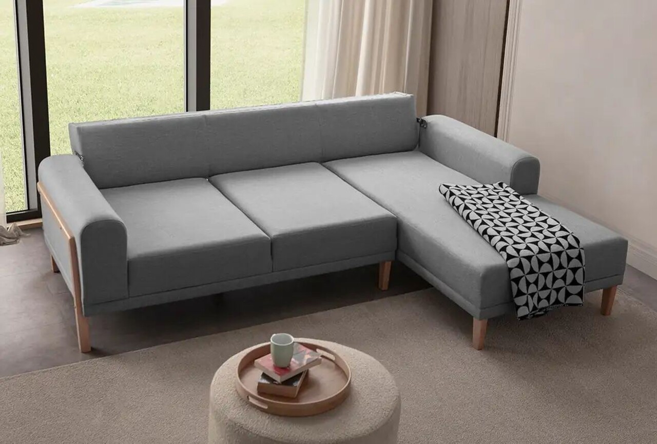 Coltar, Atelier del Sofa, 752EST1350, Lemn de carpen;PAL, Gri - view 6