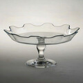 Suport tort cu marginea in sus Splash, Pasabahce, 32x15 cm, sticla, transparent