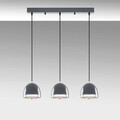 Lustra, Fulgor, 942FLG1484, Metal, Antracit