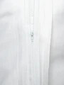 Lenjerie de pat dubla Frostia, Homla, 160x200 cm, 3 piese, bumbac satinat, alb