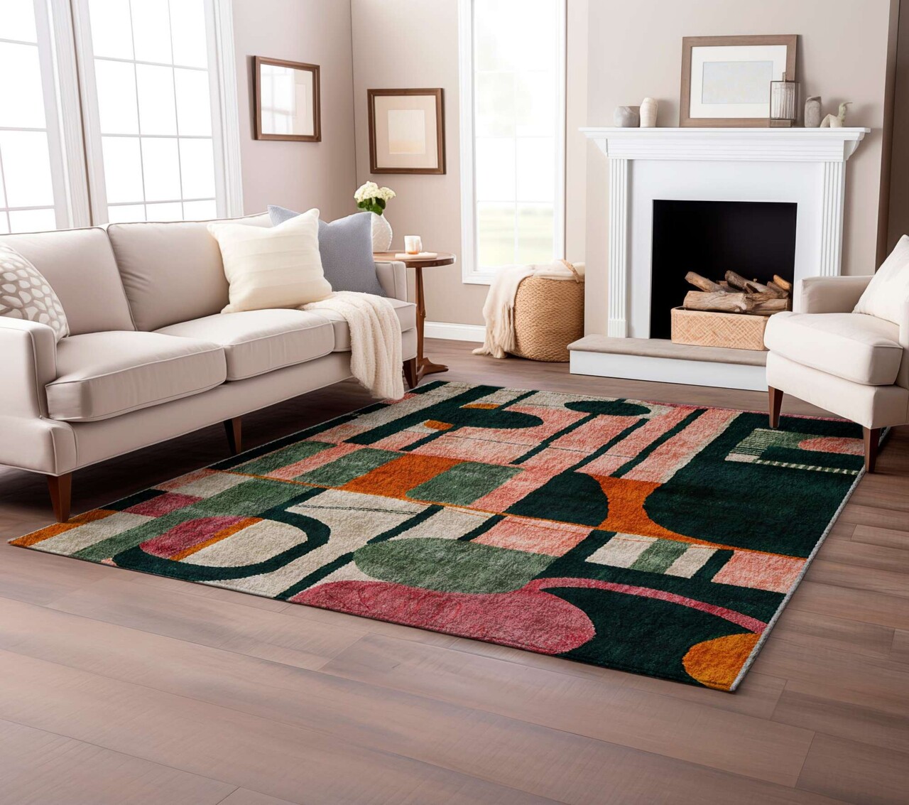 Covor (120 x 180), BSR-15, 120x180 cm, Multicolor - view 3