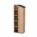 Corp biblioteca, Arnetti, Valerin, 60x161 cm, PAL, Pin Atlantic / Antracit