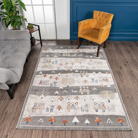 Covor, Motto 4583, 160x230 cm, Poliester, Multicolor