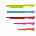 Set 5 cutite cu suport, Amefa, Love Colour, inox/plastic, multicolor