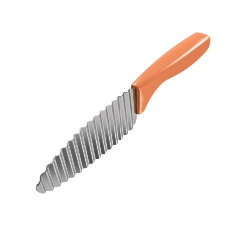 Cutit ondulat pentru feliere Metaltex Crinkle