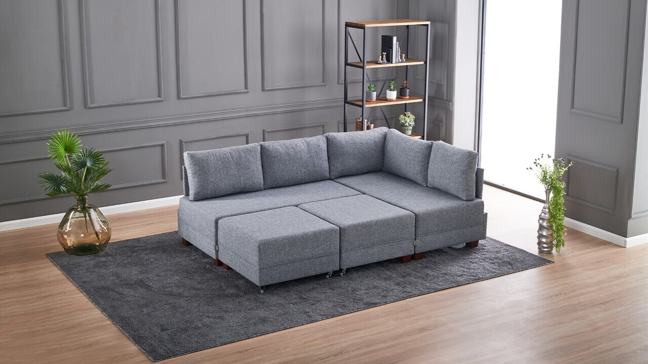 Coltar, Atelier del Sofa, 613LFS1164, Gri — imaginea 5