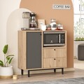 Dulap multifunctional, Locelso, RE1-SA, Stejar / Antracit