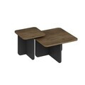 Masuta de cafea, Hanah Home, Luvi, 40.6x40.35x40.6 cm, Rahle / Antracit