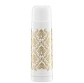 Termos Glamour Ornament, Ambition, 500 ml, inox, alb