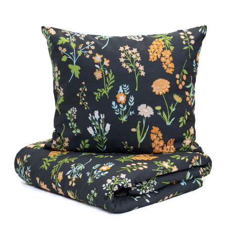 Lenjerie de pat King Size, B2 Toni Essentials, Homla, 3 piese, 200x220 cm, bumbac, multicolor