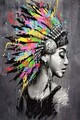 Covor, HMNT1, 80x150 cm, Poliester, Multicolor