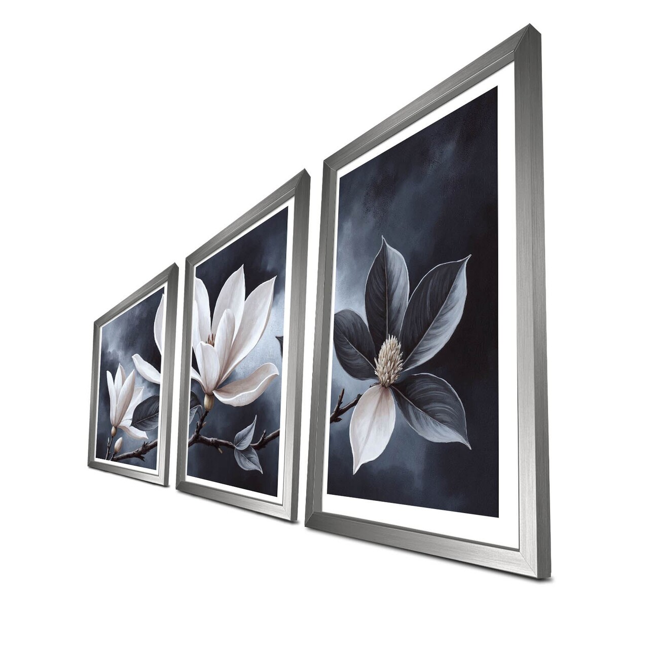 Set 3 tablouri decorative, 3Pantct-024, Cadru: 100% LEMN (Grosime: 1,9 cm), Multicolor - view 4