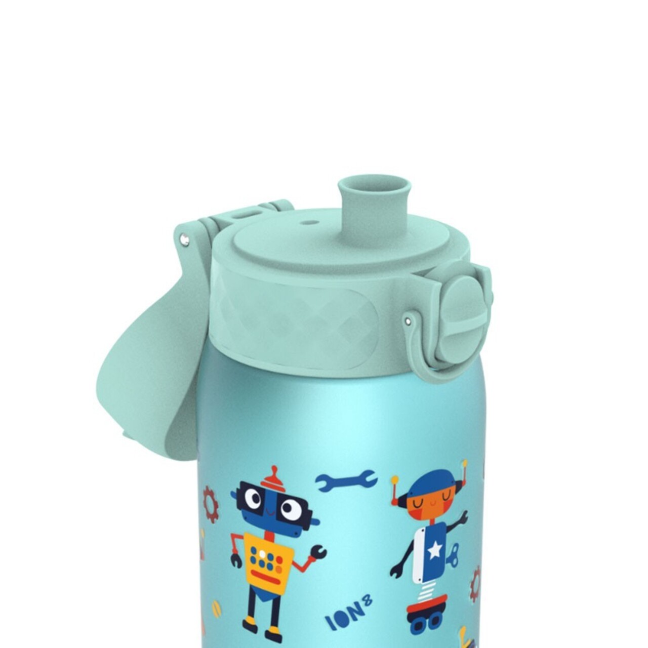 Sticla apa pentru copii, recyclon, 350ml, Robots - Ion8 - view 2