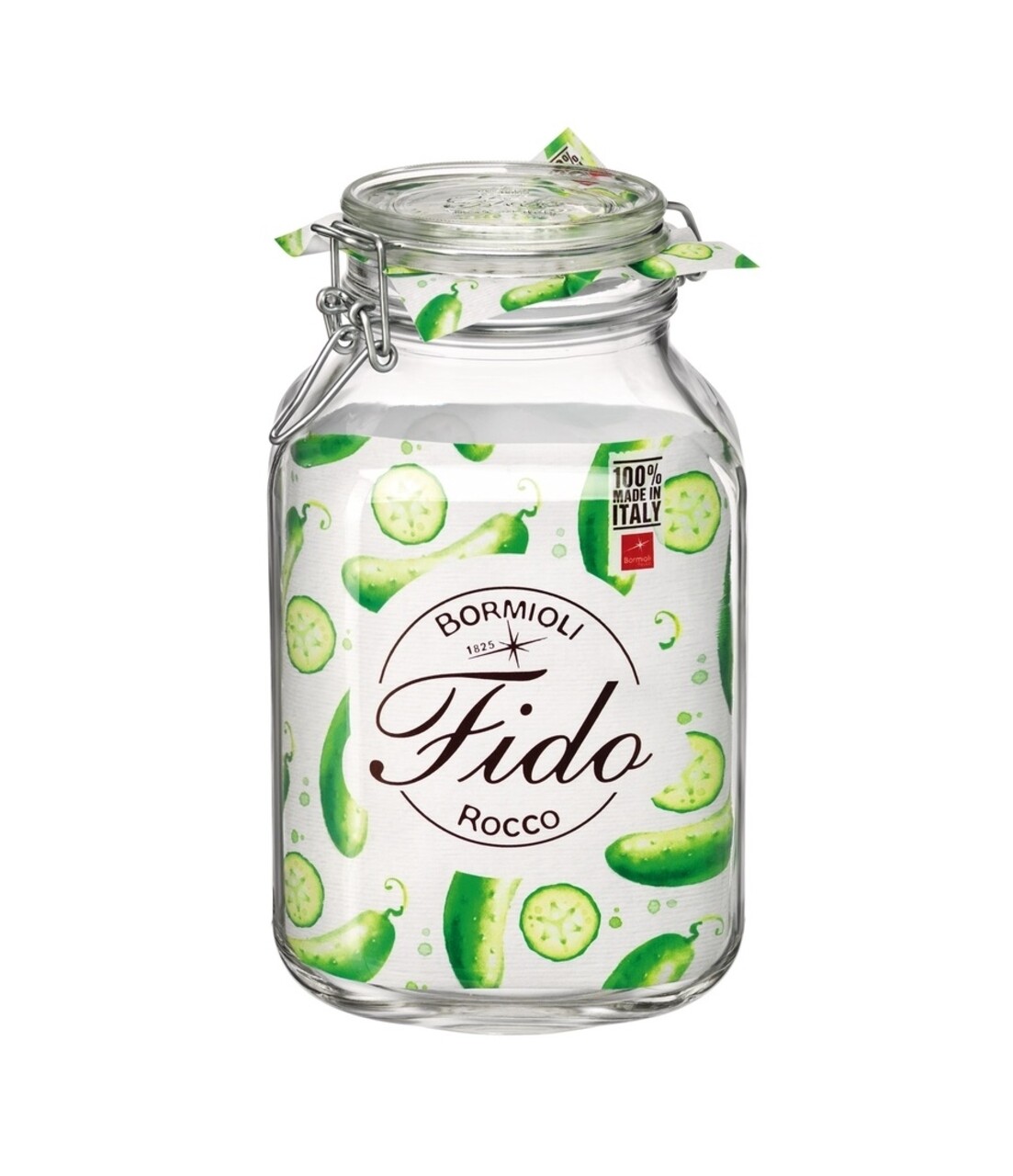 Borcan Ermetic Fildo, Bormioli, 3 L, Sticla